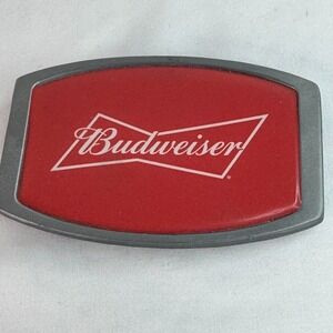 2007 Budweiser Belt Buckle Mens Beer‎